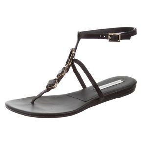 DVF gladiator sandal, size 7